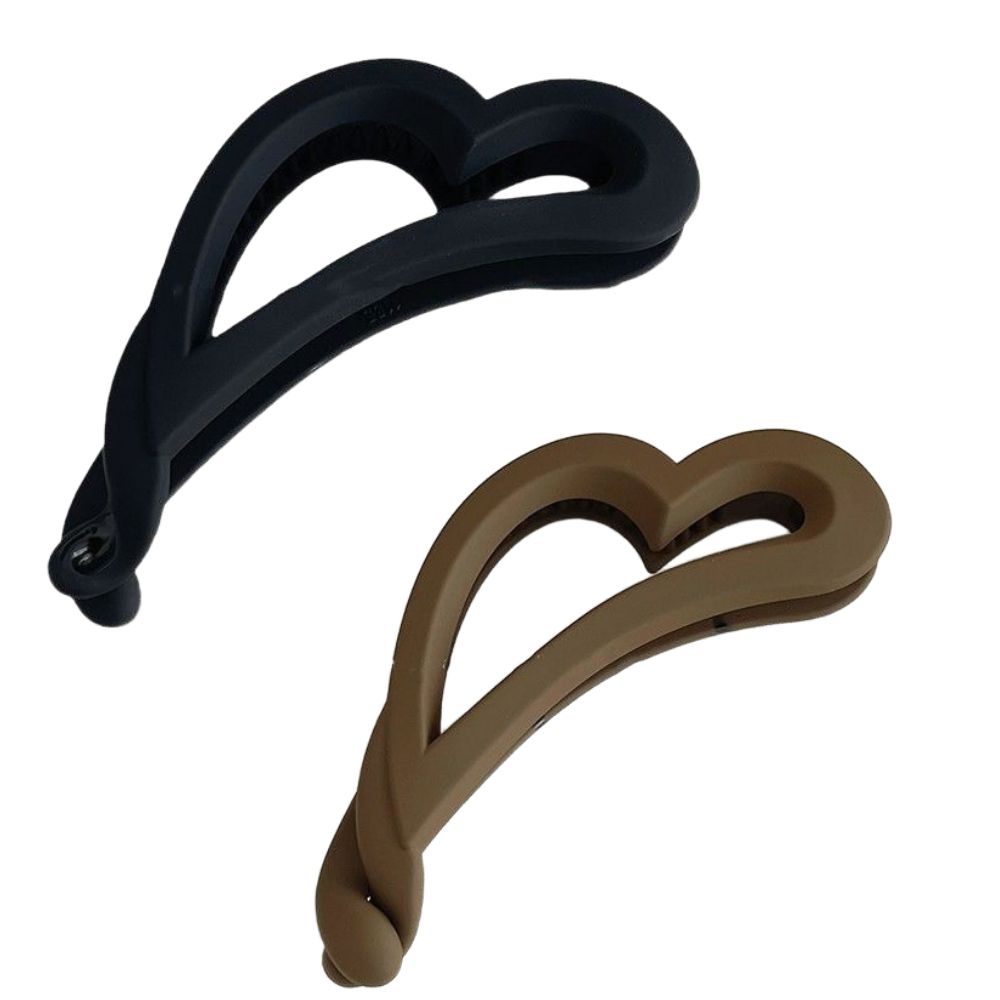 세일왕 머리핀 바나나핀 집게 하트모양 무광 6,900원