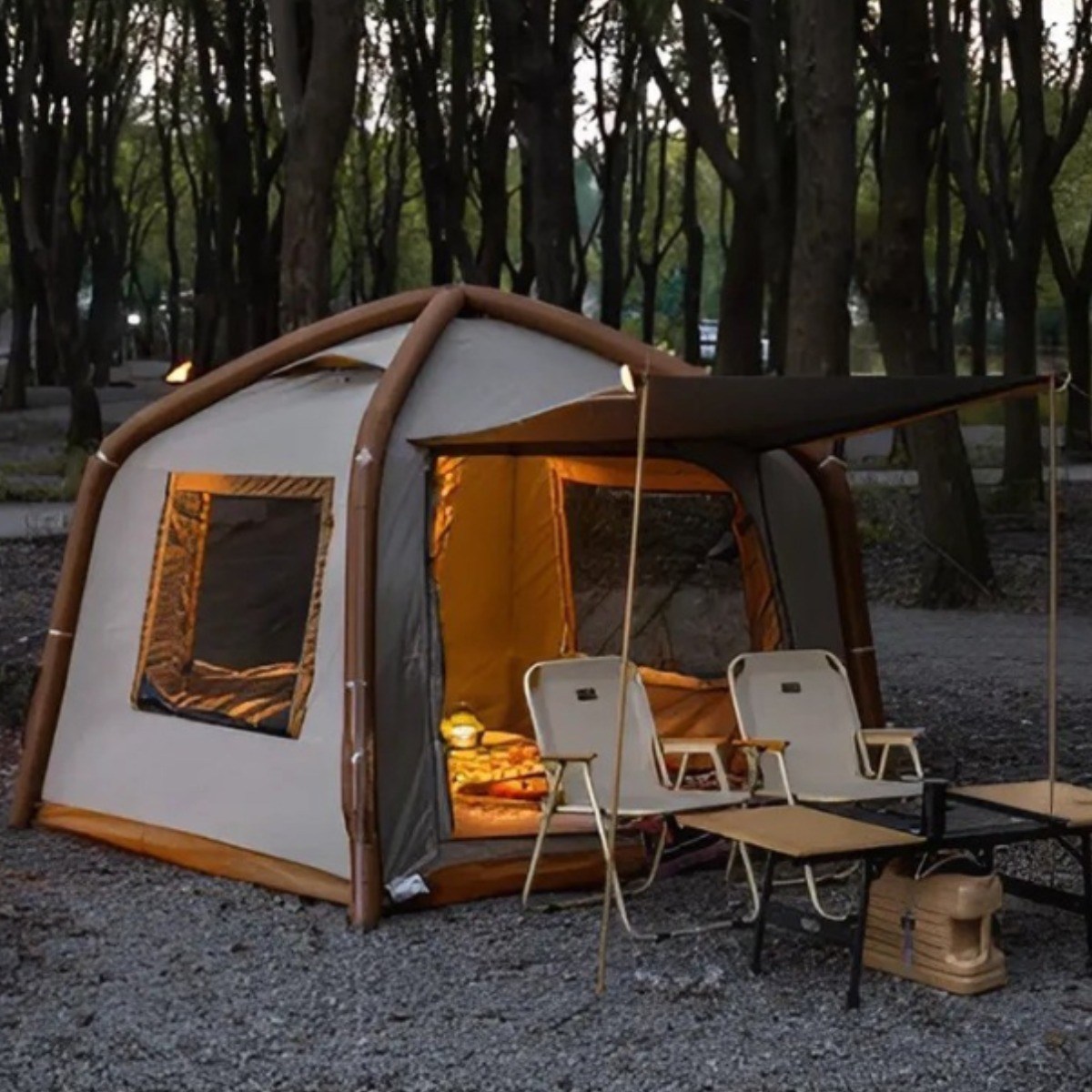 익스플로어 전자동 팽창식 에어텐트 원터치 텐트 3인용 4인용 오토텐트 쉘터 3인텐트 4인텐트 284,000원