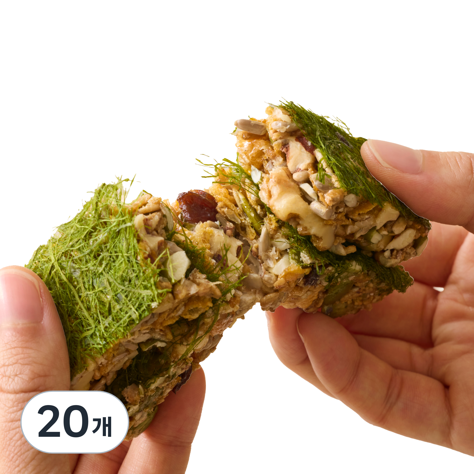 고즈넛 프리미엄 감태 견과 에너지바 25,200원