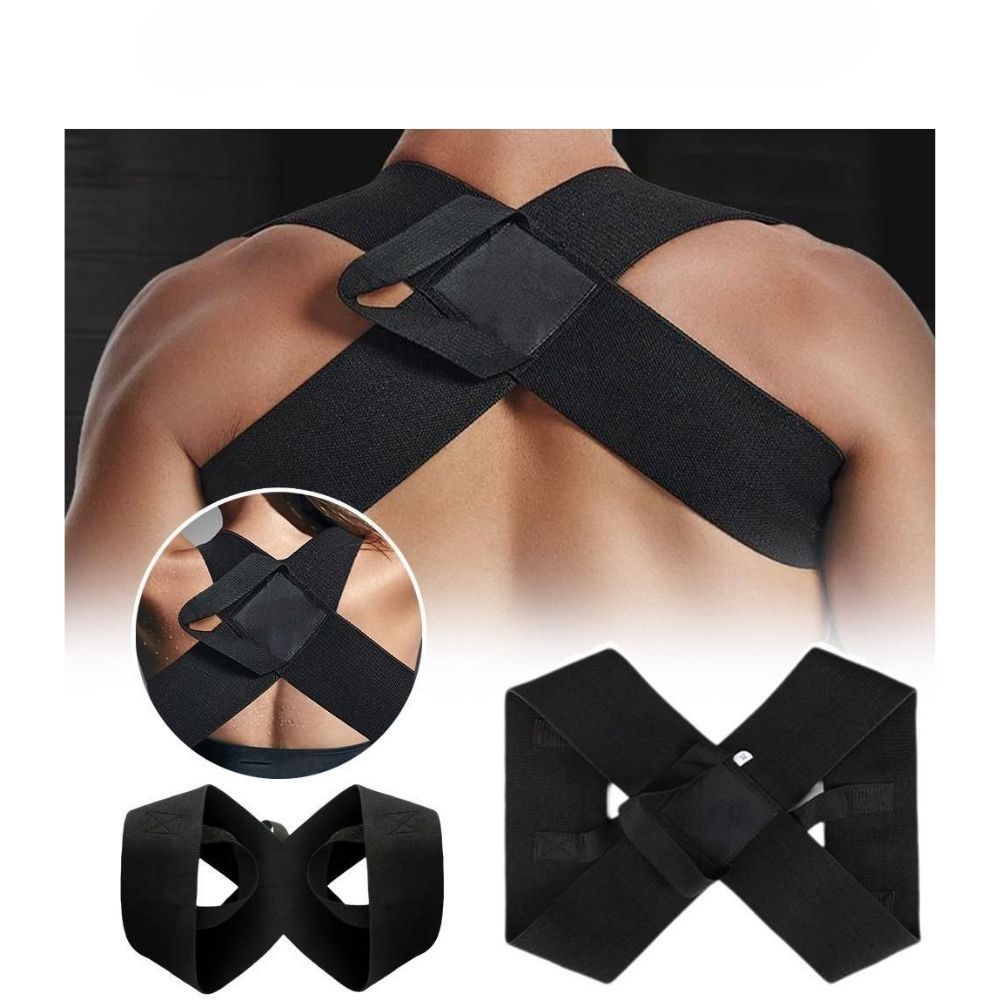 딜리홈 남녀공용 바른자세 헬스 어깨 교정 밴드 4,700원