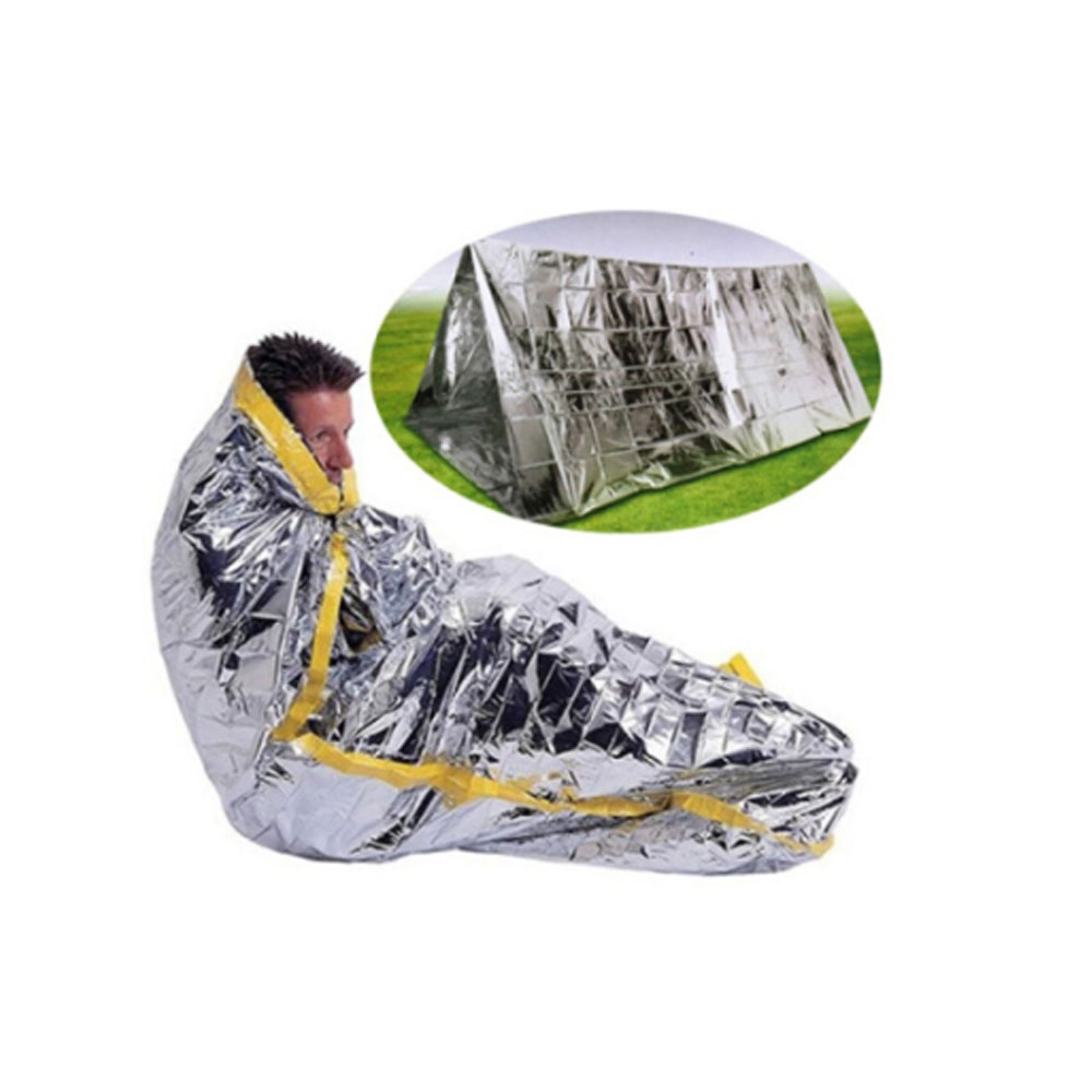 에코벨 응급 비상 침낭 실버/담요 생존 은박 생존키트, 응급 비상 침낭 실버, 1개 2,600원