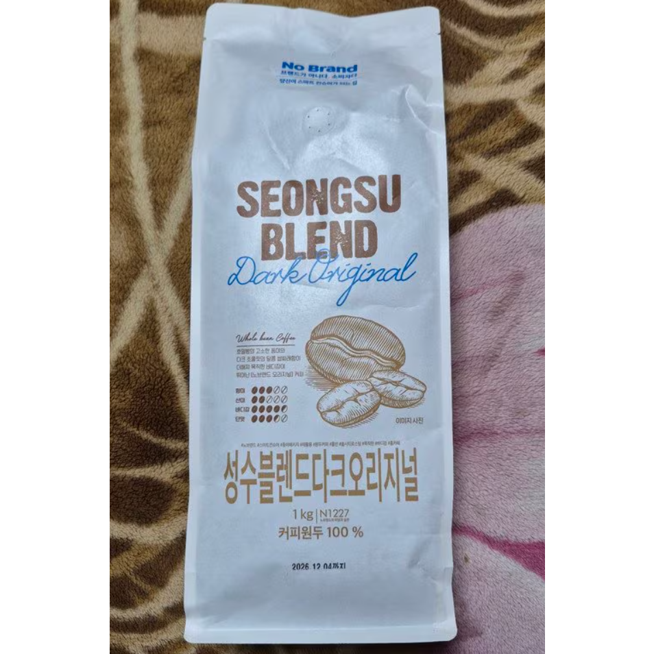 노브랜드 성수블렌드 다크오리지널 원두 121,800원