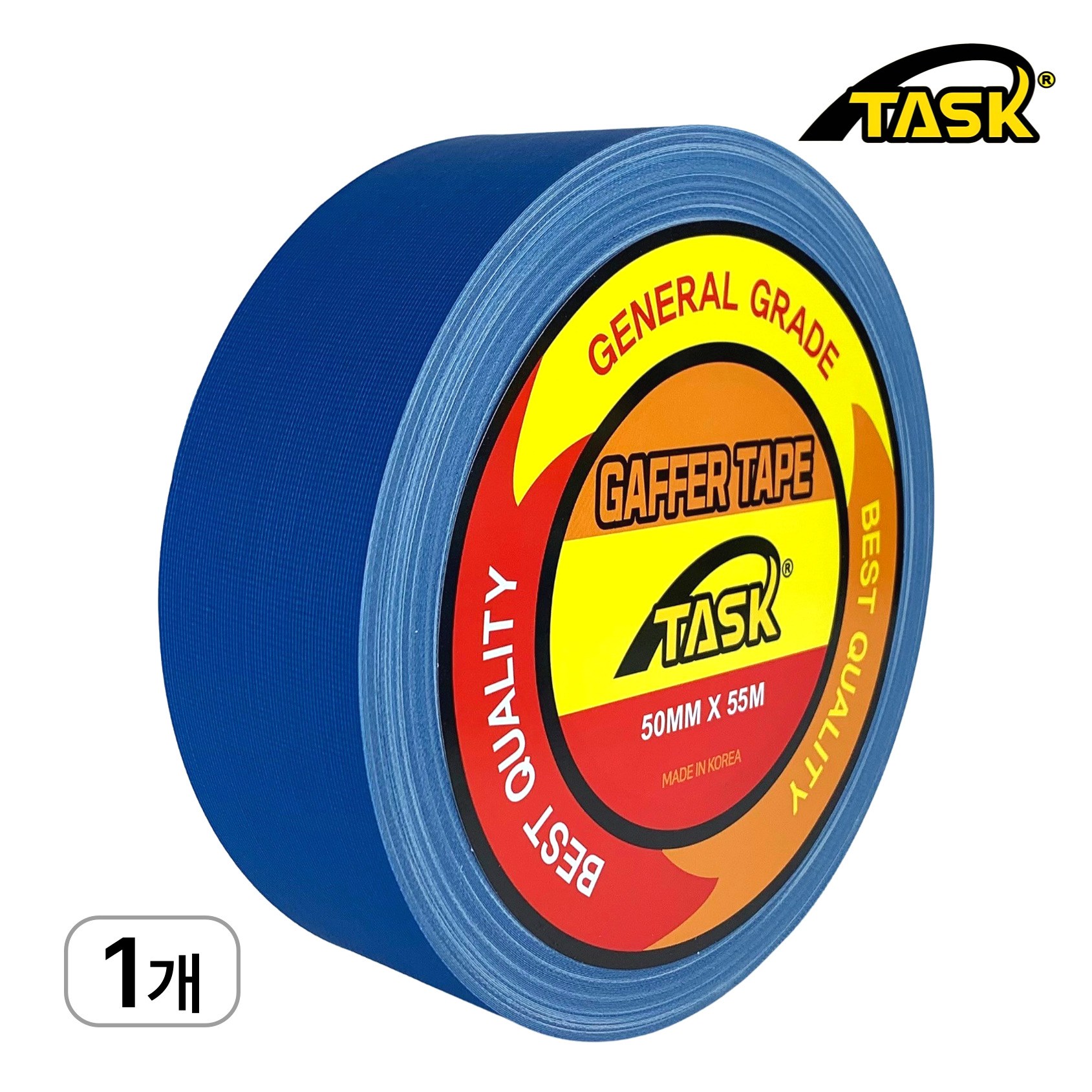 테스크 수출용(국내산) 개퍼테이프 무광 면테이프 50MM X 55M, MATT DARK BLUE 14,900원