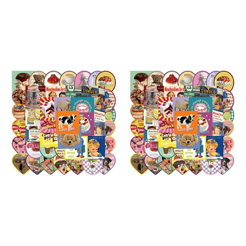 몰앤모어 pvc 방수 캐리어 노트북 스티커 50종 세트 TT081, 레트로, 2세트 7,680원