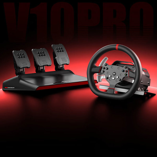 [트루펙트] PXN V10 프로 레이싱 게임 패드 진동 조이스틱 PC PS4 Xbox One Switch용 게임 스티어링 휠세트 254,250원