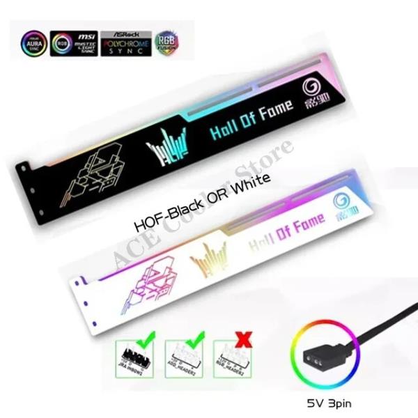 컴퓨터 그래픽 카드 잭 브래킷 지지대 ARGB 5V SYNC 팬텀 수평 장착 GPU 거치대 브랜드 Faith 블랙 화이트 28,900원