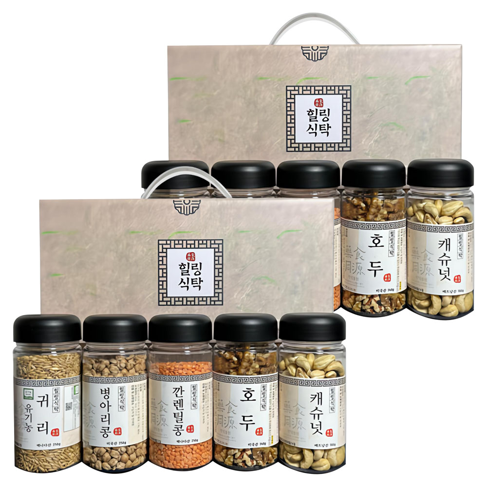 힐링식탁 건강채움 5종 세트 2호 27,960원