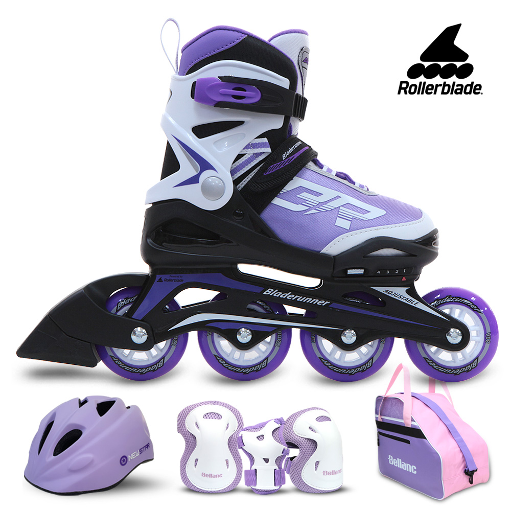 롤러블레이드 피닉스 아동용 인라인스케이트 큐브 풀세트 인라인 헬멧 보호대 가방 195,000원