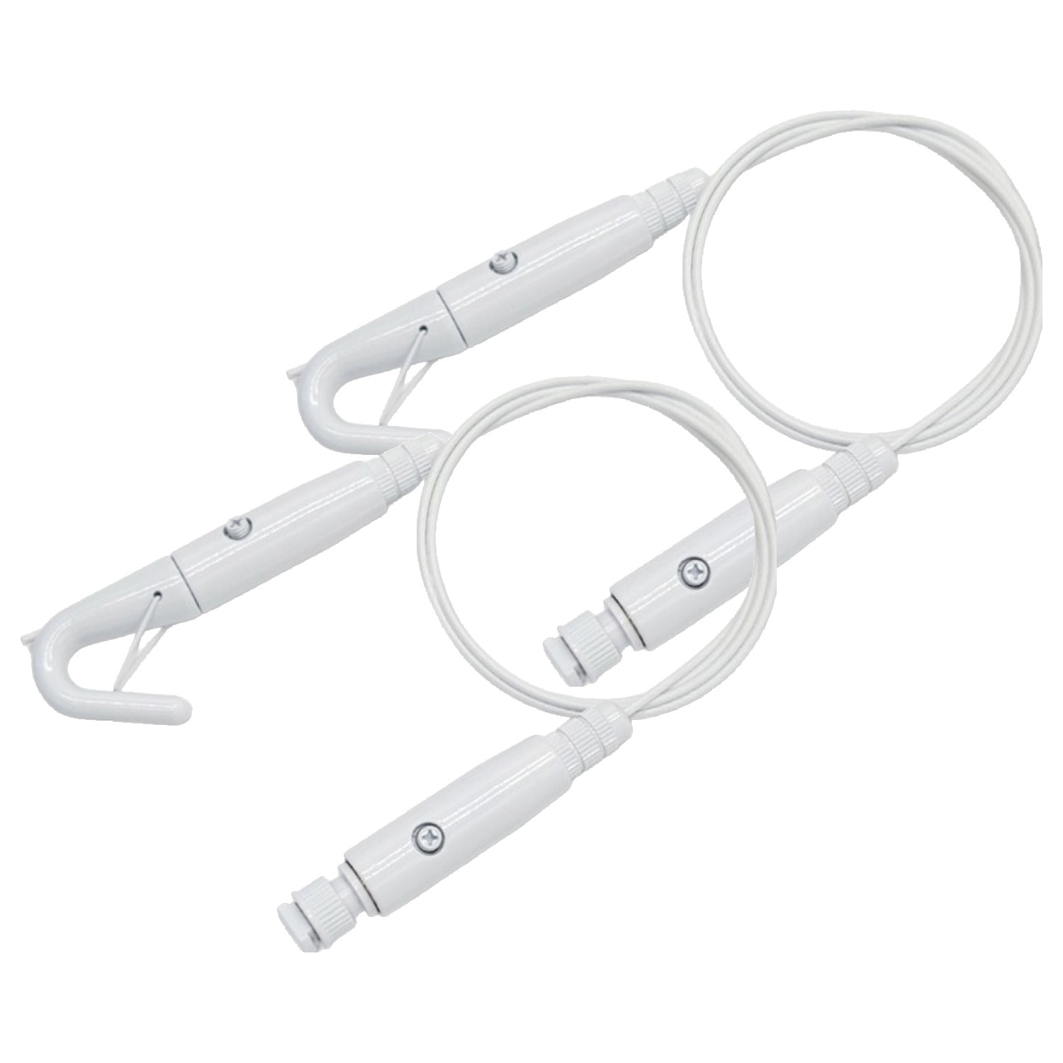 타공판닷컴 천장 레일용 와이어 액자걸이 원터치 특대, 화이트, 2개 31,500원