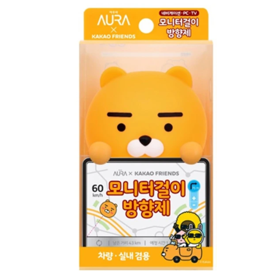 카카오 피규어 차량 방향제 캐릭터 피규어 방향제 사무실 공부방 모니터걸이 귀여운 방향제 21,400원