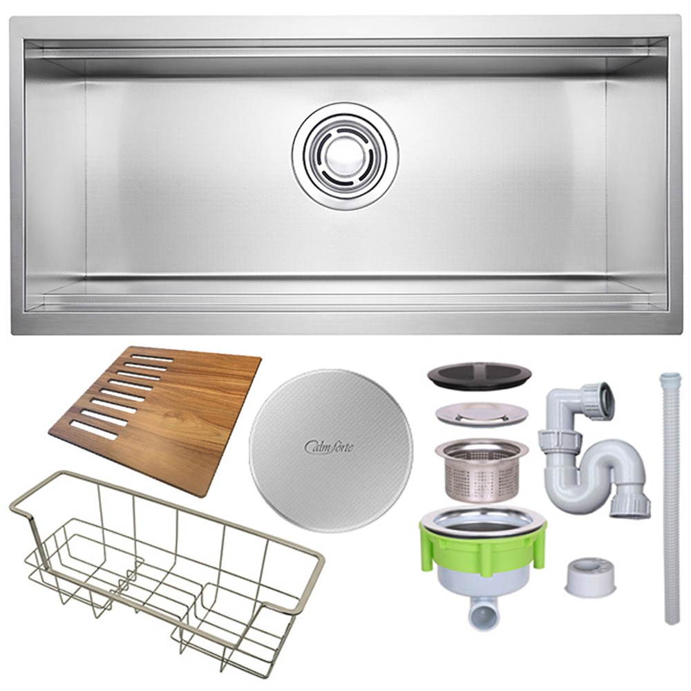 백조씽크 깜뽀르테 950L세트 엠보코팅 사각싱크볼 주방씽크볼 교체 1,080,000원