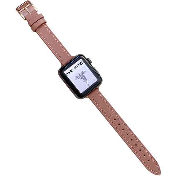 하마테 슬림 스티치 가죽 스마트 워치 스트랩 18,900원