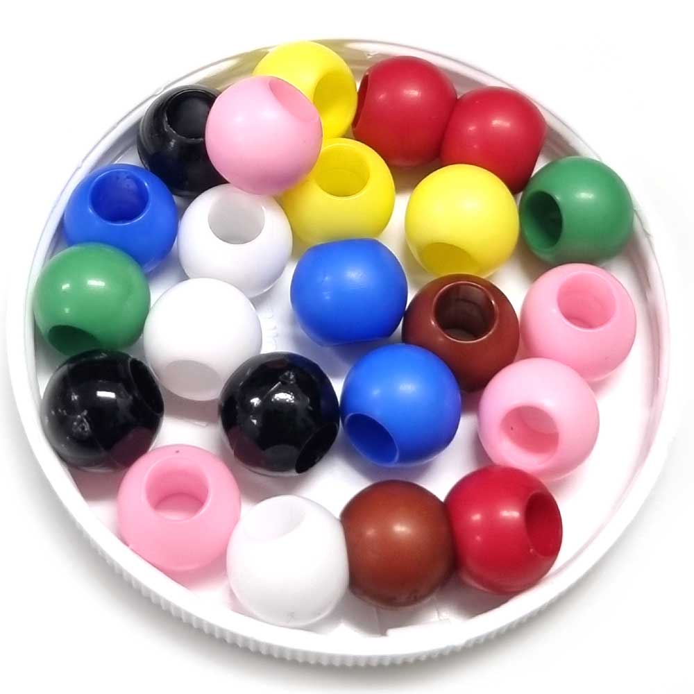 ALL 비즈구슬 큰구멍 홀대볼 한팩 200알, 컬러선택, 홀대볼(믹스) 26,500원