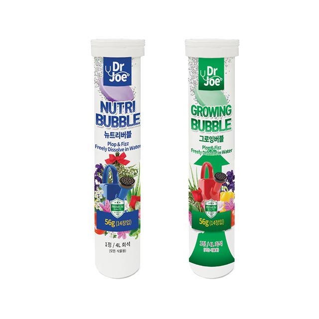 닥터조 그로잉버블 56g + 뉴트리버블 56g 식물영양제, 1세트 12,180원