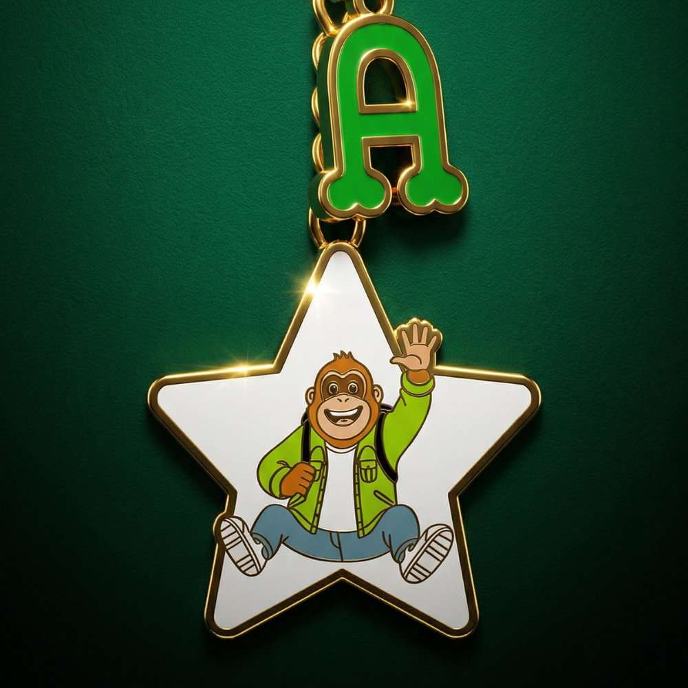 별모양 나군 메탈 키링 (NAGUN) 18,000원