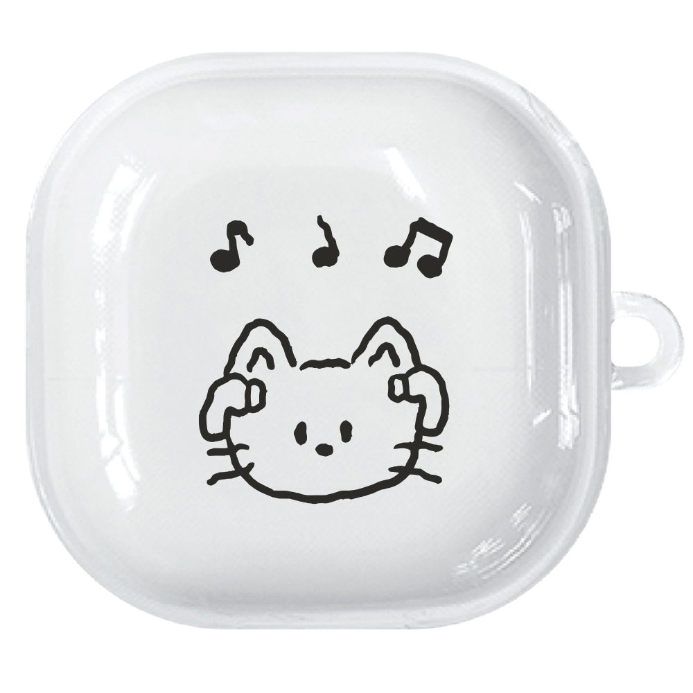 [나인틴프라이데이] 귀여운 고양이 에어팟 버즈 케이스, 에어팟 낀 고양이, 에어팟 4세대 10,900원