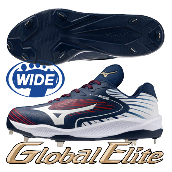 미즈노 야구화 엘리트 일체형 징야구화 254014 곤흰 179,100원