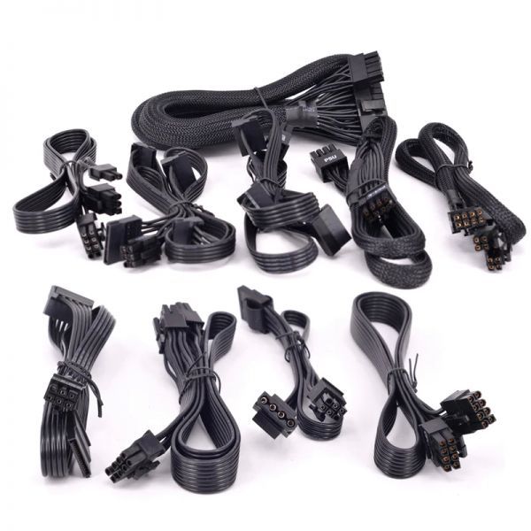 시즌 포커스 플러스 플래티넘 PX 주변 장치 4 핀 SATA PCIe 8 6 CPU 8/4 핀, 주 전원 ATX 24 공급 케이블 15,400원