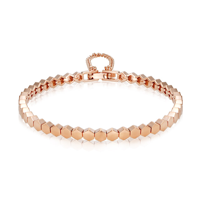 가이거 14K GOLD PLATED 허니 헥사 로즈 팔찌 GIBRBB002 32,000원