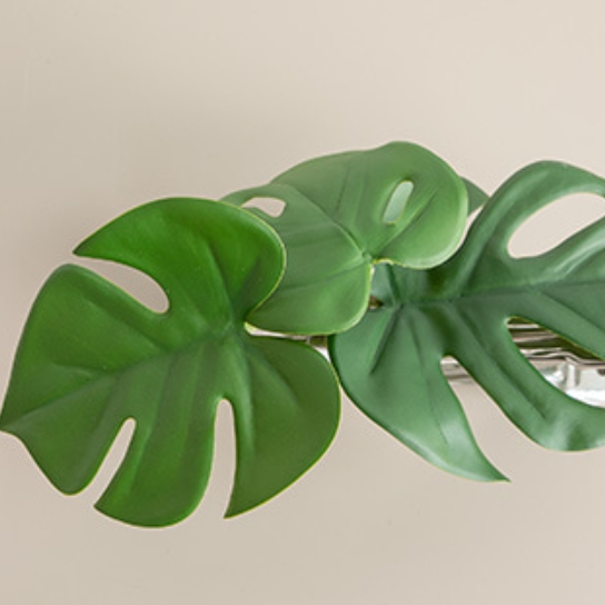 열대잎커튼집게 25cm 조화 인테리어 66,500원