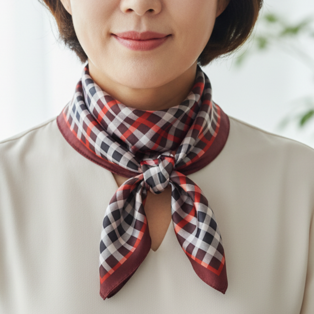 닥스 쁘띠 체크 스카프 20,000원