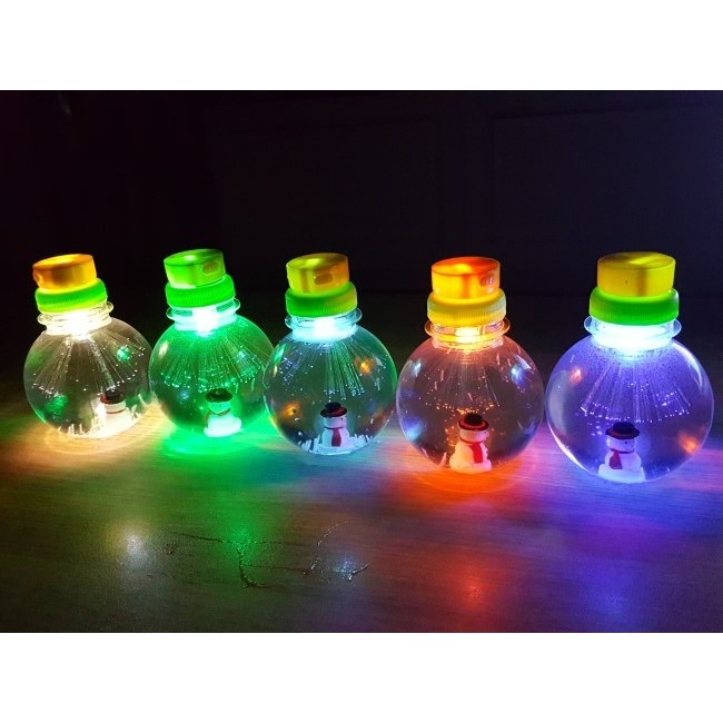 LED 광섬유 스노우볼 만들기(5인세트) 16,000원