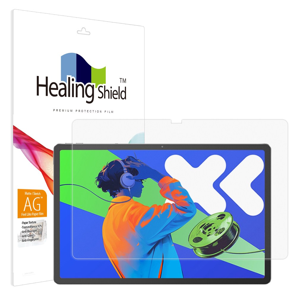 레노버 샤오신패드 프로 12.7 2025 항균 종이질감 블루라이트차단 액정보호필름, 1개 30,420원