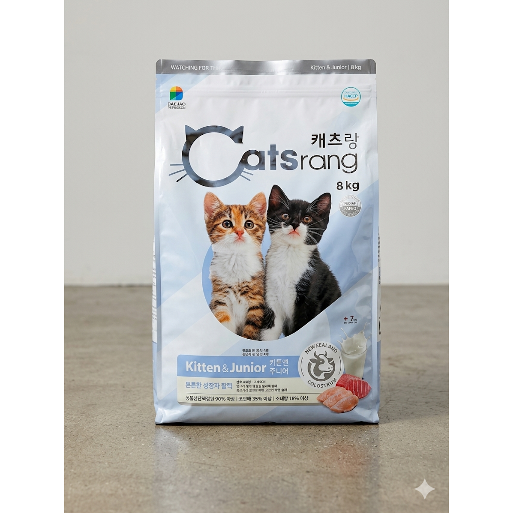 캐츠랑 키튼 주니어 8kg, 1개, 8kg, 닭+참치 29,090원