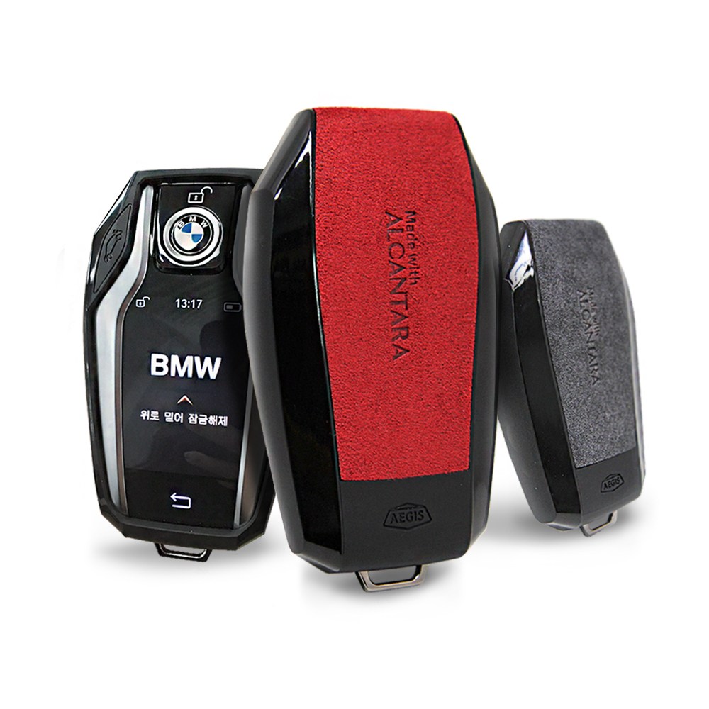 [AEGIS]에어로 알칸타라 BMW 디스플레이키(D1) 케이스 / BMW  디스플레이 / G11 / 키홀더케이스 / 이태리 최고급 소가죽 사용 / 천연소가죽 / 가죽케이스 48,000원