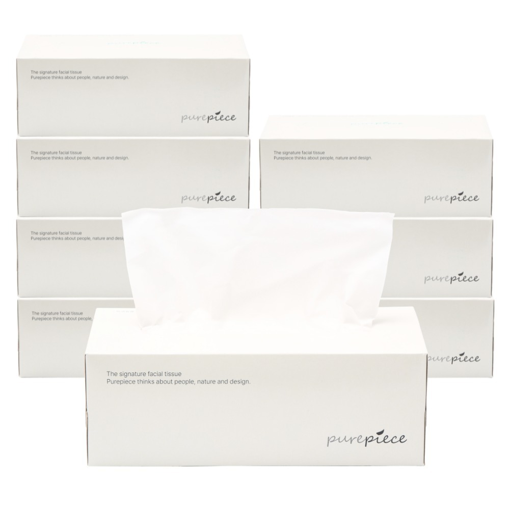 퓨어피스 시그니처 미용티슈 2겹, 8개, 250개입, 현재가 13,970원