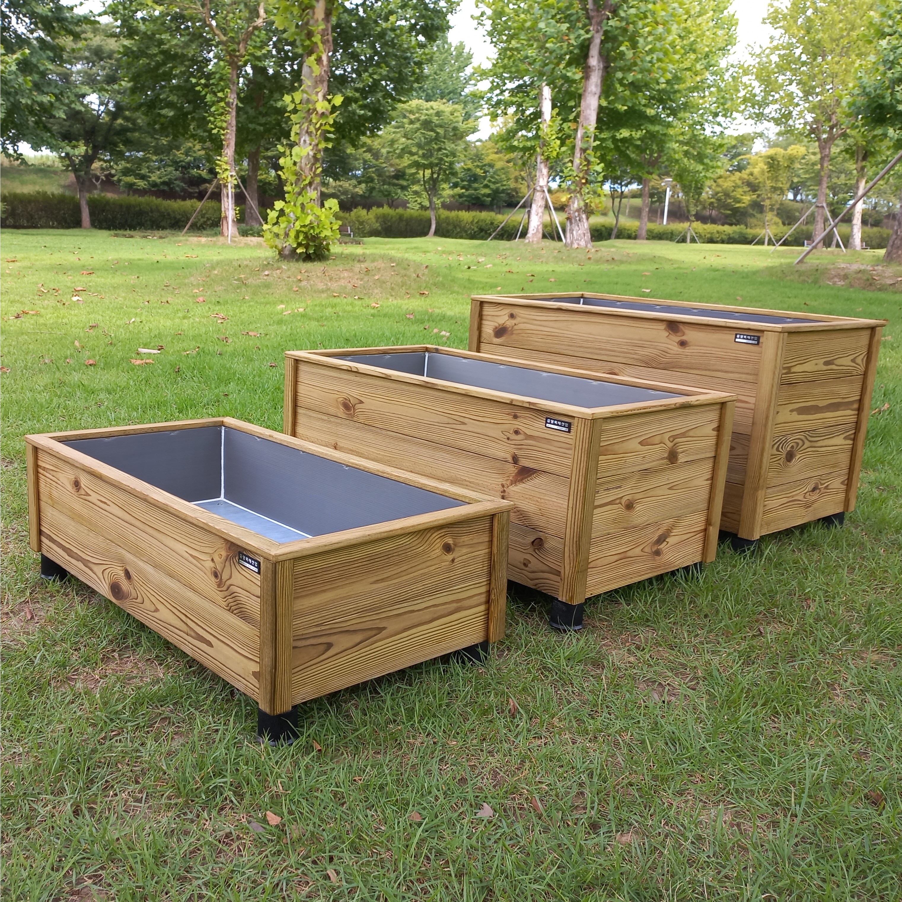 플랜트박스 방부목화분 베란다 옥상 도로 주차장 텃밭 화분 공장직영 완제품 179,000원