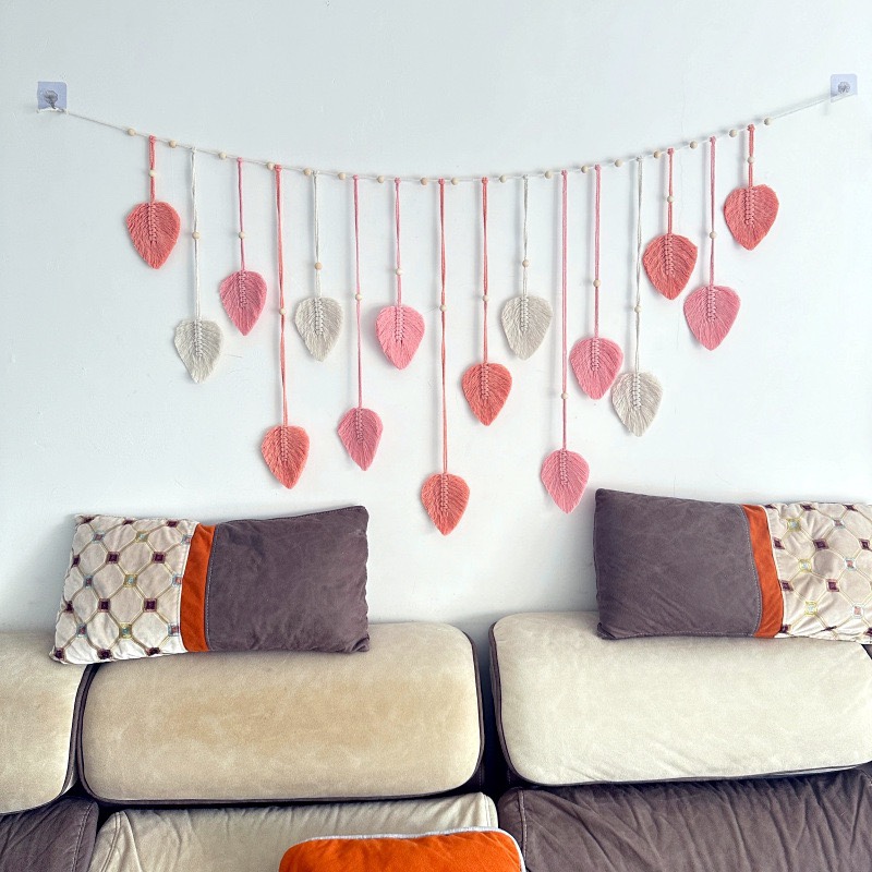 대어스토 유럽 스타일 인테리어 마크라메 월행잉드림캐쳐, 핑크 25,800원