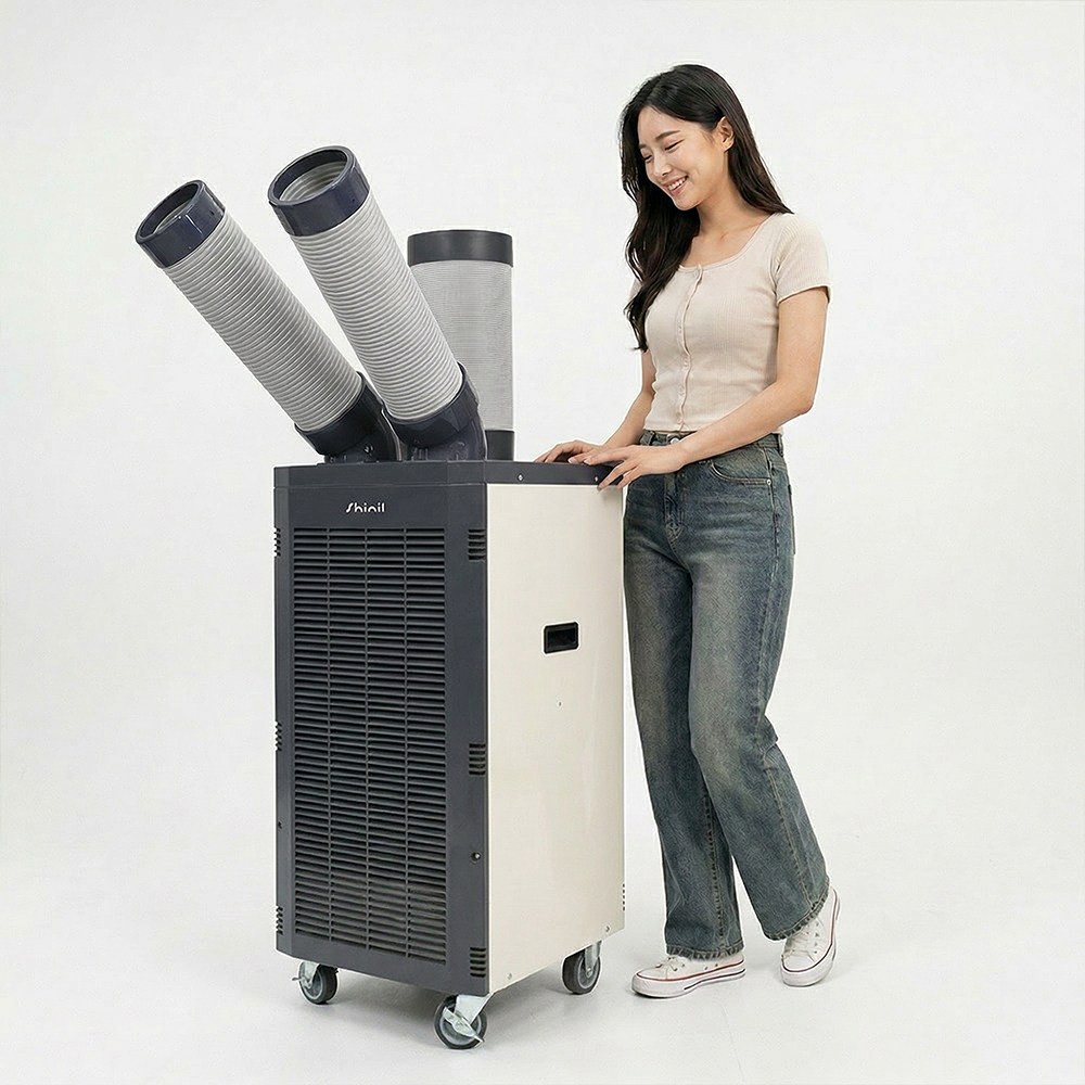 이동식 에어컨 산업용 코끼리 2구 신일 SMA-PC3900G 그레이, 단품 1,118,000원