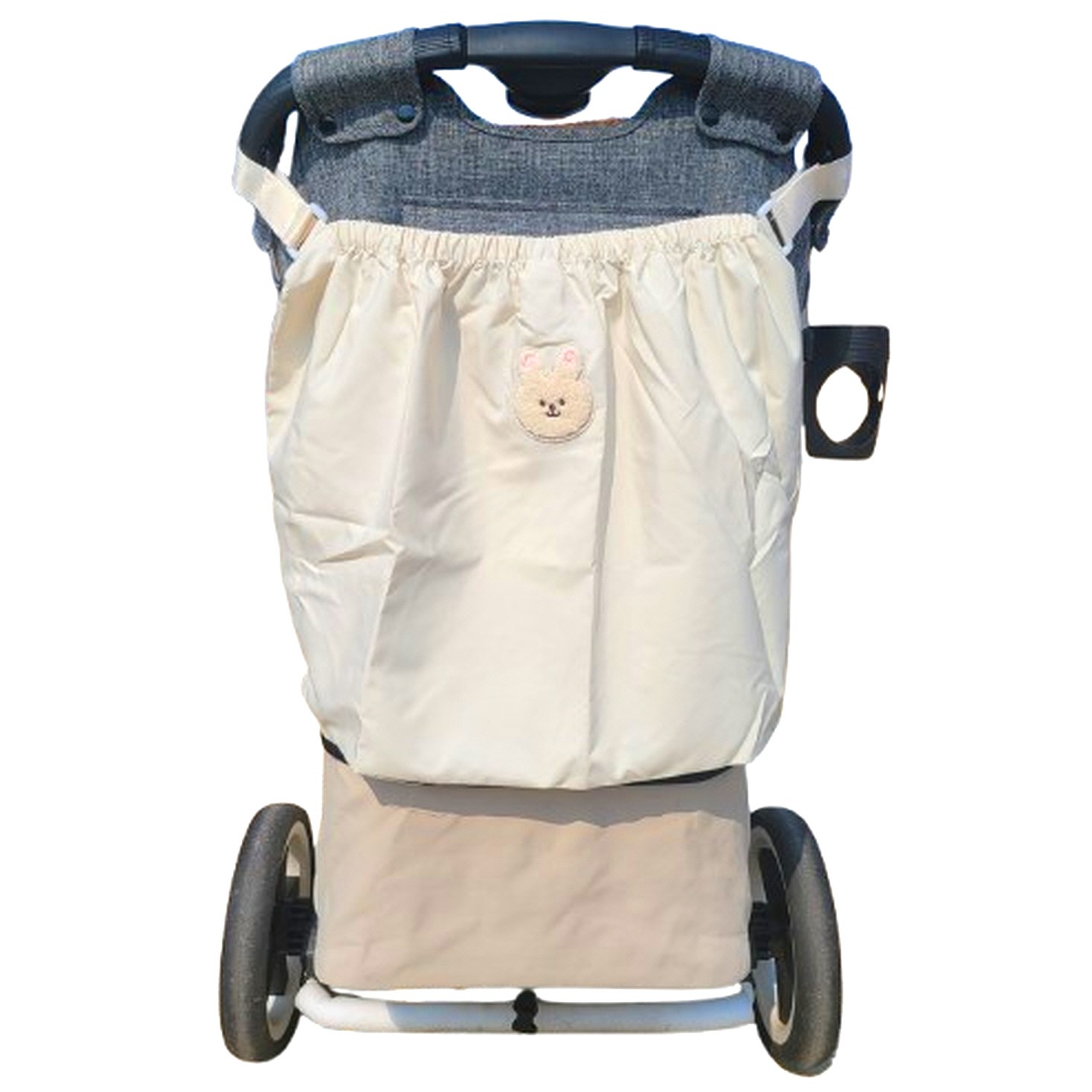 케이비지리테일 이지팩 유모차 정리가방, 베이지 토끼, 1개 11,500원