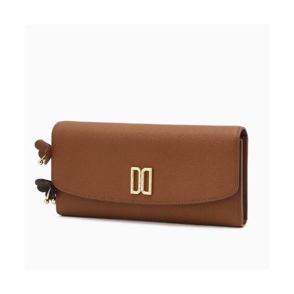 [AK플라자] [닥스] 아젤라 브라운 가죽 DD 장식 장지갑 DCWA5F122W2 200,160원