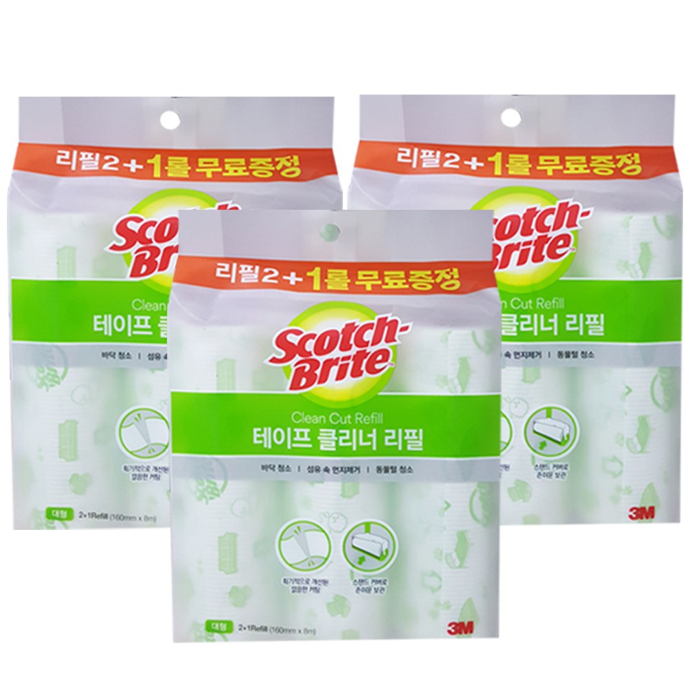 쓰리엠 테이프클리너 대형 리필 2+1 / 스카치브라이트 23,500원
