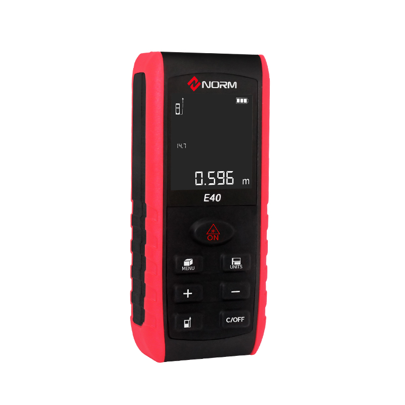 제이원 NORM 레이저 거리측정기 레이저줄자 40m E40 27,000원