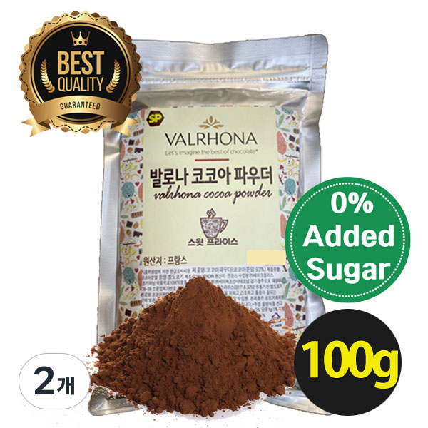 [지퍼포장]발로나 코코아파우더 코코아분말 카카오분말 무가당 무설탕코코아 두바이쫀득쿠키 두쫀쿠 25,700원