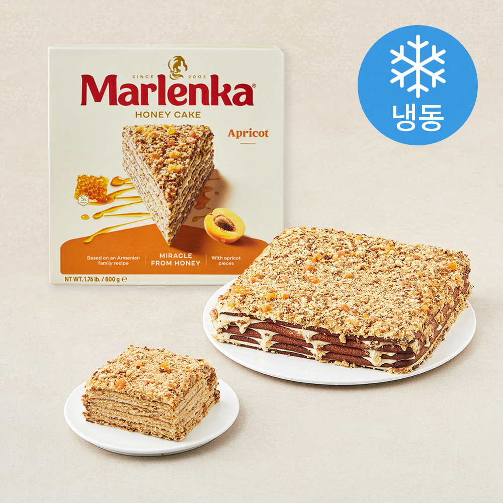 [로켓프레시] 말렌카 살구 허니 케이크 (냉동), 800g, 1개 31,500원
