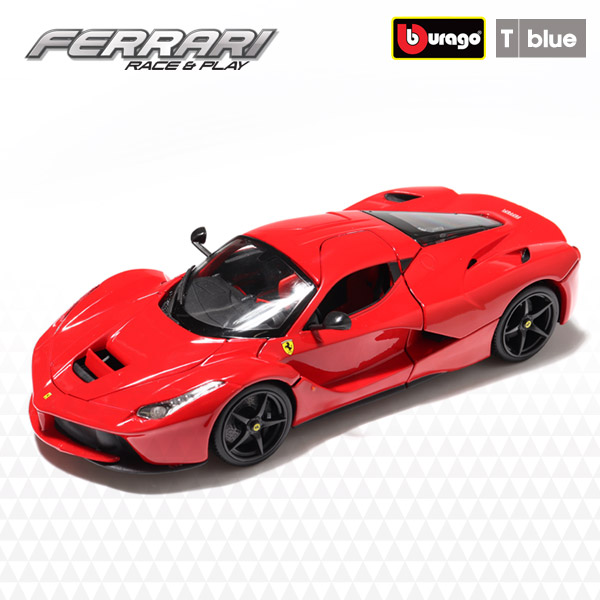 브라고 1:18 페라리 라페라리 레드 다이캐스트 자동차모형 키덜트, 1개 82,900원