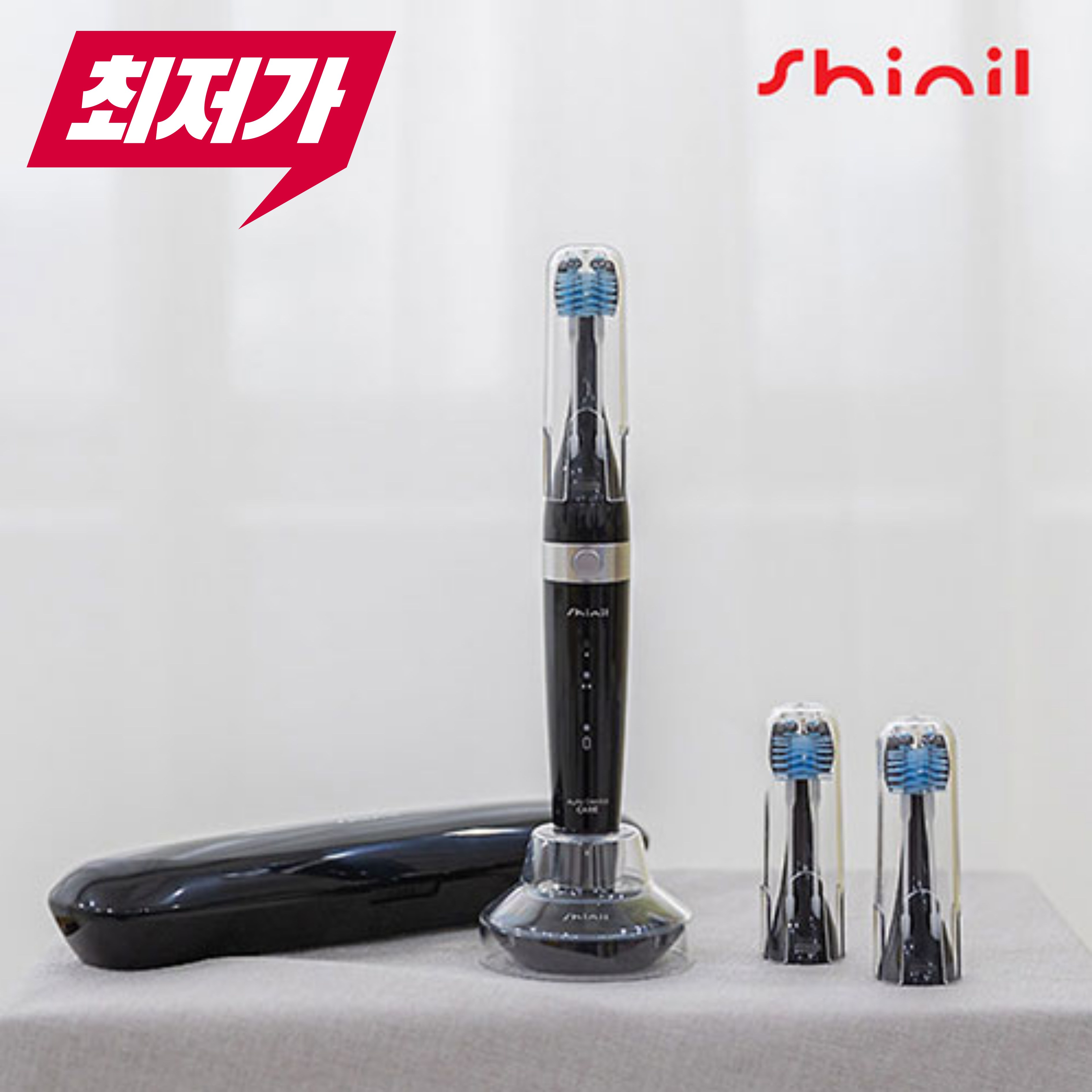 신일 듀얼 자동칫솔, STB-CX2000B (블랙) 41,800원