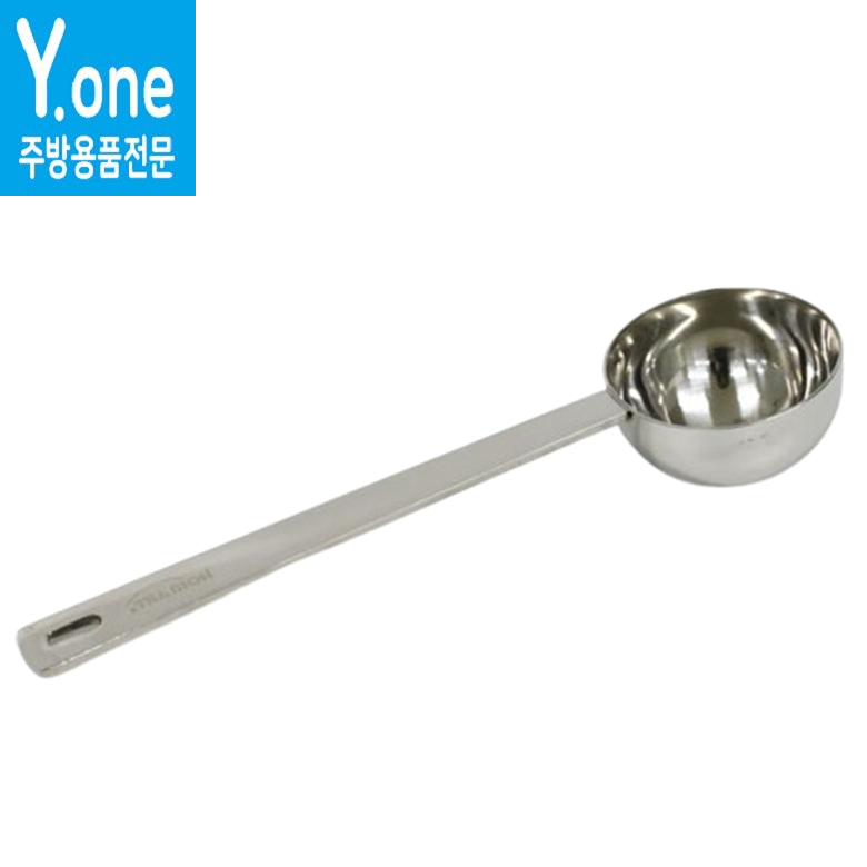 고급 스텐 계량스푼 10g/20g 선택 커피 원두 스푼 이유식 베이킹 파우더 게량 스쿱 9,500원