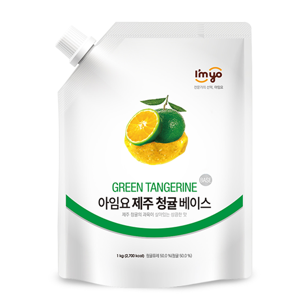 아임요 청귤 베이스 농축액, 1kg, 1개 7,780원