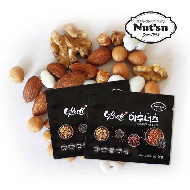 (하이하이고고) 1+1 하루 견과 한줌 매일 견과 혼합견과 믹스넛 선물세트 28봉 39,000원