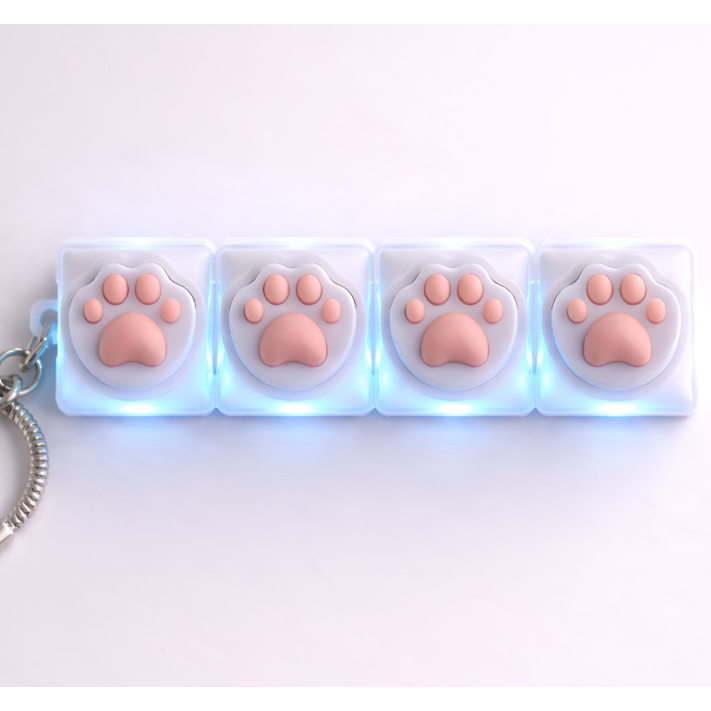 LED고양이 키캡키링 키보드키링 딸깍이 클릭커 클리커 열쇠고리 8,800원