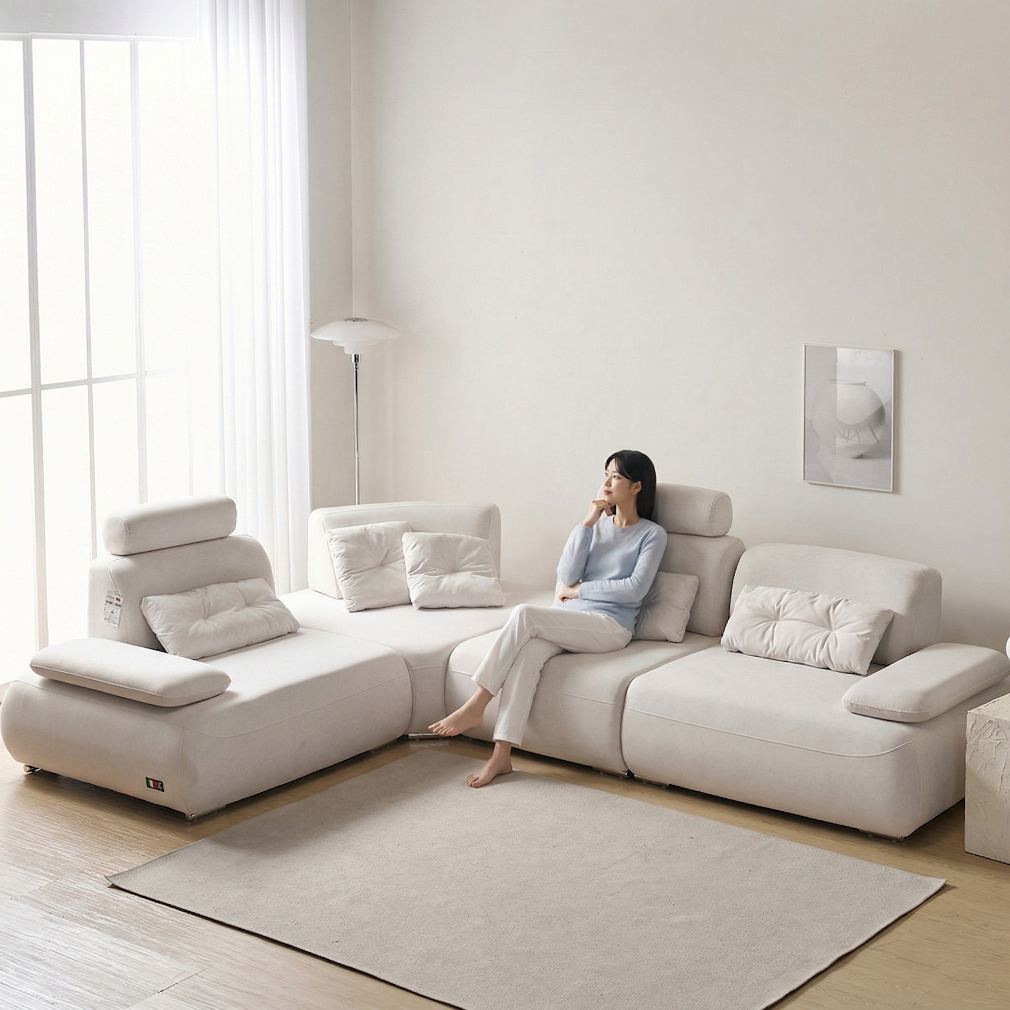 바우미스트 노아 조야 패브릭 스윙 4인용 6인용 소파 849,000원