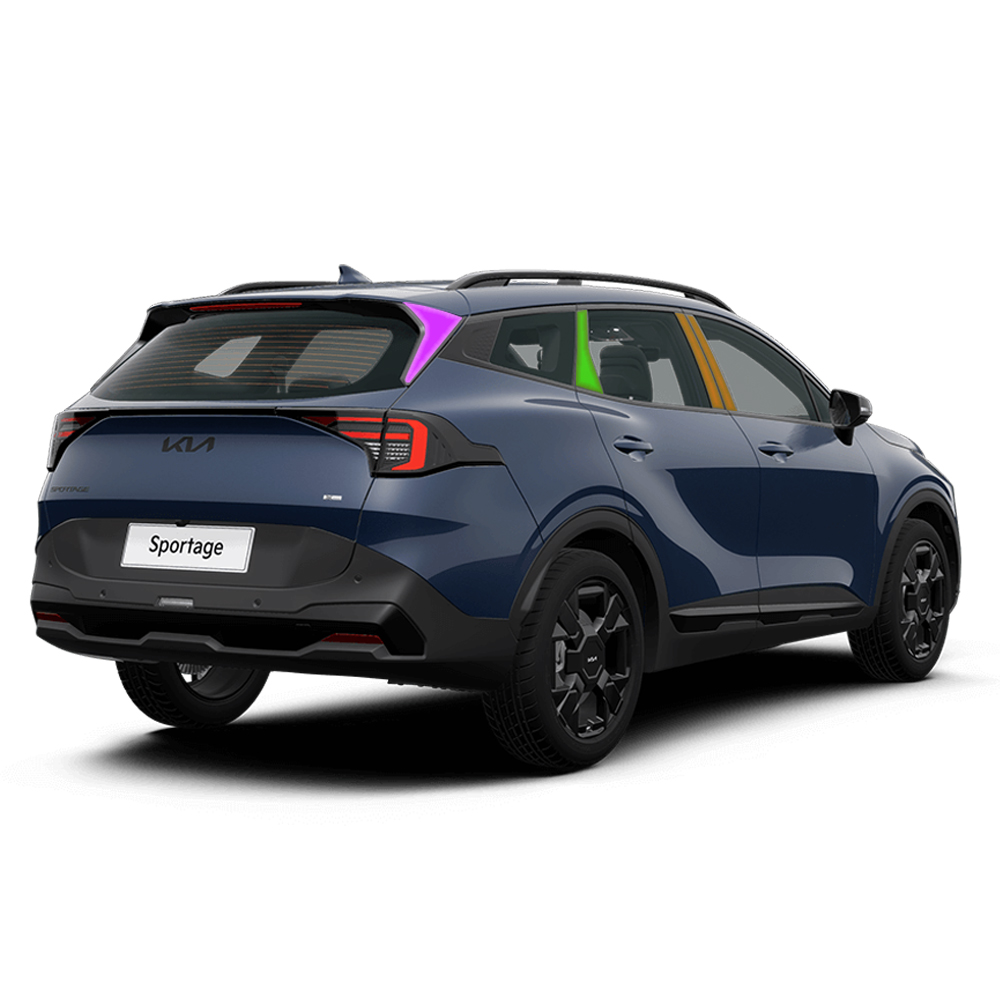 스킨엑스 스포티지 NQ5 페이스리프트 엑스라인 B+C+D필러 PPF 차량보호필름, 1개 33,000원