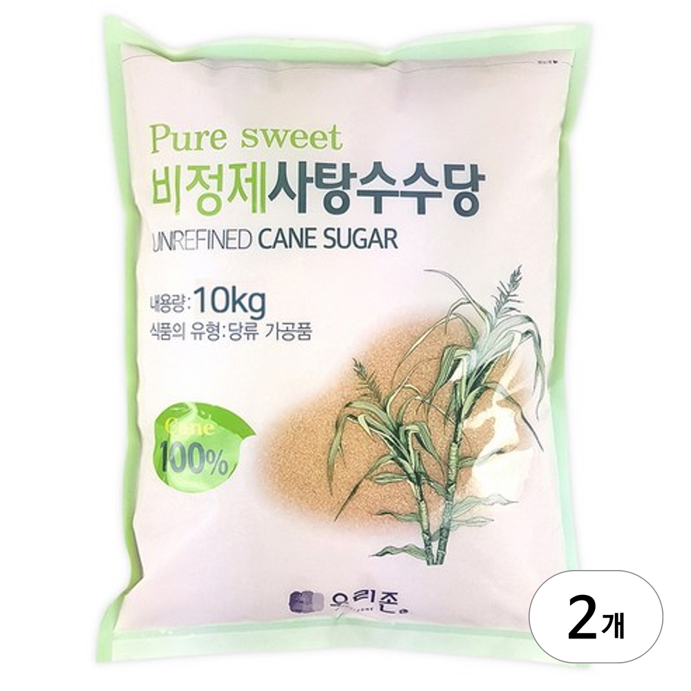우리존 비정제 사탕수수당 85,460원