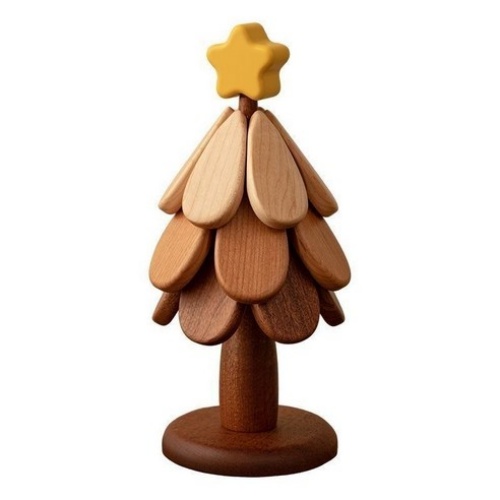 JMSU 원목 크리스마스 트리 내열 냄비 받침 컵 받침, 1세트, 별 15,380원