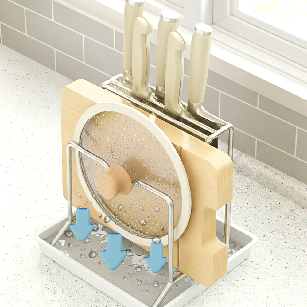 모노제이 튼튼 물받이 칼 도마 꽂이 11,900원